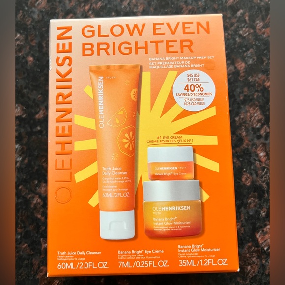 Ole Henriksen Other - Ole Henriksen Banana Bright Skincare Set - Orange, White